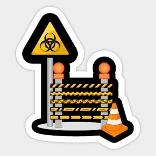 Danger Sticker